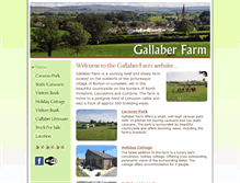 Tablet Screenshot of gallaberfarm.co.uk